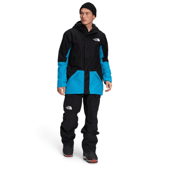 COPY - The North Face Men's Black Blue Goldmill Insulated Ski Parka Jacket size… - Picture 2 of 16